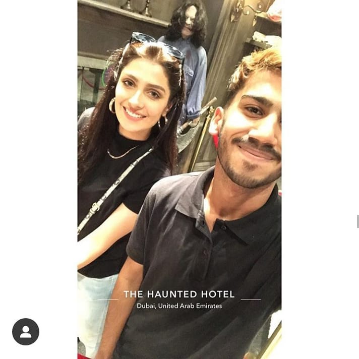 Ayeza Khan and Danish Taimoor enjoying vacations in Dubai
